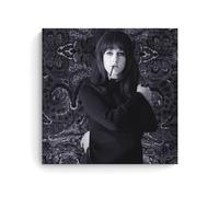 Poster decorativo da parete con Grace Slick Singer, stampa artistica moderna su tela, poster decorativo per camera da letto, 40 x 40 cm