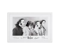 Poster decorativo da parete con i Beatles, stampa moderna su tela, poster decorativo per camera da letto, 30 x 45 cm