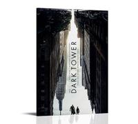 Poster decorativo da parete con la Torre Oscura per soggiorno e camera da letto, stampa decorativa 60 x 90 cm, stile cornice