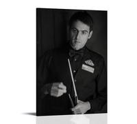 Poster decorativo da parete con Ronnie O'Sullivan, stampa moderna su tela, poster decorativo per camera da letto, 20 x 30 cm