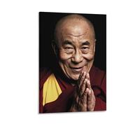 Poster decorativo da parete con stampa del 14° Dalai Lama (30 x 45 cm)