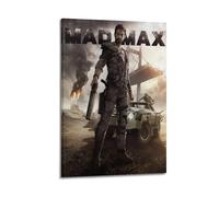 Poster decorativo da parete con videogiochi Mad Max, stampa artistica moderna su tela, poster decorativo per la camera da letto (50 x 75 cm)