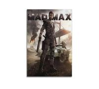 Poster decorativo da parete con videogiochi Mad Max, stampa artistica moderna su tela, poster decorativo per la camera da letto, 40 x 60 cm