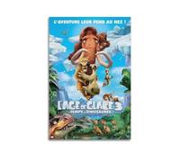 Poster decorativo da parete del film L'era glaciale, stampa artistica su tela, poster decorativo moderno, per camera da letto, 20 x 30 cm