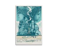 Poster decorativo da parete del film Moonrise Kingdom, stampa artistica su tela, poster decorativo moderno, per camera da letto, 30 x 45 cm