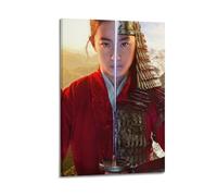 Poster decorativo da parete del film Mulan, stampa artistica su tela, poster decorativo moderno, per camera da letto, 40 x 60 cm