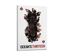 Poster decorativo da parete del film Ocean's Thirteen su tela, stampa artistica moderna per camera da letto, 60 x 90 cm
