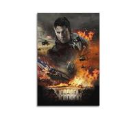 Poster decorativo da parete del film Olympus Has Fallen, poster decorativo da parete su tela e stampa artistica moderna per camera da letto, poster decorativo per camera da letto (50 x 75 cm)