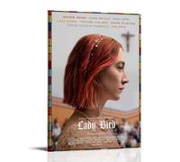 Poster decorativo da parete del film Saoirse Ronan con Lady Bird, stampa artistica su tela, poster decorativo moderno per camera da letto, 40 x 60 cm