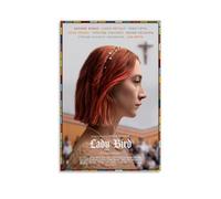Poster decorativo da parete del film Saoirse Ronan con Lady Bird, stampa artistica su tela, poster decorativo moderno per camera da letto (50 x 75 cm)