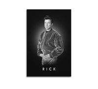 Poster decorativo da parete su tela, con il cantautore Richard Isley, stampa moderna per la camera da letto, per la famiglia e la camera da letto, 50 x 75 cm