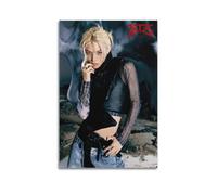 Poster decorativo da parete su tela con motivo "Stray Kids", con album di Lee Felix Yong Bok, poster decorativo moderno per la camera da letto, per la famiglia e la camera da letto, 30 x 45 cm