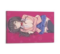 Poster decorativo da parete su tela con scritta "As Long As You Look Cute, Do You Like Even Pervertts", poster decorativo moderno, per camera da letto, per camera da letto, 60 x 90 cm