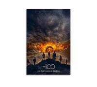 Poster decorativo da parete su tela, motivo: 100 Figli della Terra, stampa moderna, per camera da letto, 50 x 75 cm