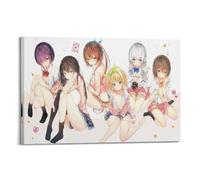 Poster decorativo da parete su tela, motivo: "As Long As You Look Cute, Do You Like Even Pervertts", 2, poster decorativo moderno, per camera da letto, per la camera da letto, 30 x 45 cm