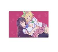 Poster decorativo da parete su tela, motivo: "As Long As You Look Cute, Do You Like Even Pervertts", poster decorativo moderno, per camera da letto, per camera da letto, 30 x 45 cm