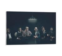 Poster decorativo da parete su tela, motivo: "Escape from the Matrix", con Andrew, Tate Elon Musk, Donald Trump, poster decorativo moderno per camera da letto, per la camera da letto, 60 x 90 cm