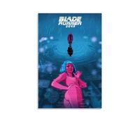 Poster decorativo da parete su tela, motivo: film Sc Fi Blade Runner 2049, poster decorativo moderno per camera da letto, per camera da letto, 50 x 75 cm