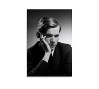 Poster decorativo da parete su tela, motivo: Glenn Gould Young, stampa moderna, per camera da letto, 30 x 45 cm