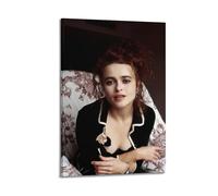 Poster decorativo da parete su tela, motivo: Helena Bonham Carter, attrici famose attrici, attrici e artisti, poster decorativo moderno, per camera da letto, 20 x 30 cm