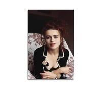 Poster decorativo da parete su tela, motivo: Helena Bonham Carter, attrici famose attrici, attrici e artisti, poster decorativo moderno, per camera da letto, 40 x 60 cm