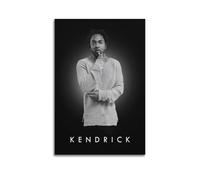 Poster decorativo da parete su tela, motivo: Kendrick Lamar, Rapper, stampa moderna, per camera da letto, 30 x 45 cm