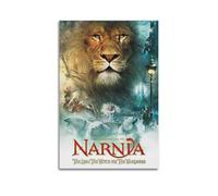 Poster decorativo da parete su tela, motivo: Le cronache di Narnia, il leone, la strega e il guardaroba, poster decorativo da parete per camera da letto, poster decorativo per camera da letto, 50 x 75