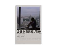 Poster decorativo da parete su tela, motivo "LOST IN TRANSLATION 2003", stampa moderna, per camera da letto, per la camera da letto, 30 x 45 cm