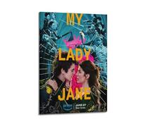 Poster decorativo da parete su tela, motivo My Lady Jane, poster decorativo per camera da letto, per camera da letto, 60 x 90 cm