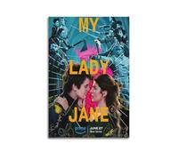 Poster decorativo da parete su tela, motivo My Lady Jane, stampa moderna per camera da letto, 30 x 45 cm