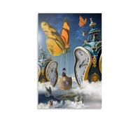 Poster decorativo da parete su tela, motivo: Salvador Dalì, stampa moderna, per camera da letto, per camera da letto, 50 x 75 cm