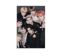 Poster decorativo da parete su tela, motivo: Stray Kids 2020, stampa moderna, per camera da letto, 20 x 30 cm