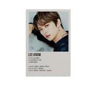 Poster decorativo da parete su tela, motivo: Stray Kids, Lee Know, stampa moderna, per camera da letto, 20 x 30 cm