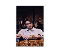Poster decorativo da parete su tela, motivo Stray Kids, Lee Know, stampa moderna per camera da letto, 60 x 90 cm