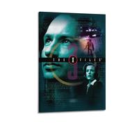 Poster decorativo da parete su tela, motivo: X-Files Stagione 3, poster decorativo moderno per camera da letto, per camera da letto, 60 x 90 cm
