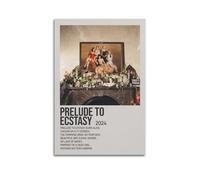 Poster decorativo su tela con scritta "Prelude to Ecstasy by The Last Cen", decorazione artistica da parete per soggiorno e camera da letto, 20 x 30 cm, senza cornice