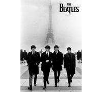Poster Dei Beatles Gruppo In Cammino A Parigi 24 Pollici Per 36 Pollici