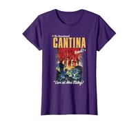 Poster del Concerto Vintage della Cantina Band Maglietta, Donna, Viola, L