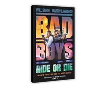 Poster del film Bad Boys Ride Or Die su tela, decorazione artistica da parete per soggiorno e camera da letto, 60 x 90 cm