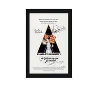 Poster del film Clockwork Orange firmato da Malcolm McDowell Patrick Magee Stanley Kubrick, stampa artistica da parete per soggiorno e camera da letto, stile senza cornice, 61 x 91,4 cm (6 pezzi)