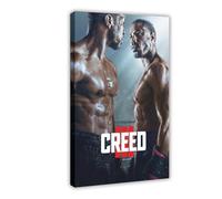 Poster del film Creed III su tela, decorazione artistica da parete per soggiorno, camera da letto, 60 x 90 cm