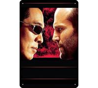 Poster del film Guerra (2007), in metallo, stile retrò, 20 x 30 cm