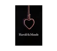 Poster del film Harold e Maude su tela, decorazione artistica da parete per soggiorno e camera da letto, 20 x 30 cm