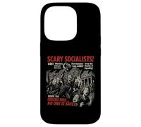 Poster del film horror dei socialisti spaventosi, vintage, Halloween Custodia per iPhone 14 Pro