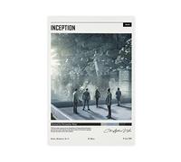 Poster del film Inception su tela, decorazione per camera da letto, sport, ufficio, stanza, regalo, senza cornice, 30 x 45 cm