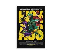 Poster del film Kick-Ass, film dark comedy su supereroi, su tela, da appendere alla parete, decorazione per la casa, poster artistici, 30 x 45 cm, confezione da 8