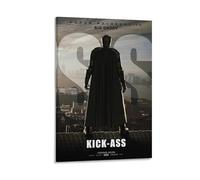 Poster del film Kick-Ass, film dark comedy su supereroi, su tela, da appendere, decorazione per la casa, 20 x 30 cm