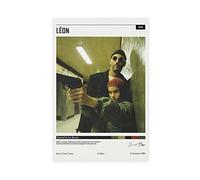 Poster del film Léon The Professional su tela, decorazione per camera da letto, stile sportivo, per ufficio, camera da letto, regalo, senza cornice, 30 x 45 cm