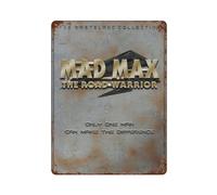 Poster del film Mad Max 2, decorazione da parete in metallo, poster moderno per bar, 40 x 30 cm