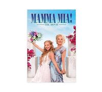 Poster del film Mamma Mia 2008, 1 poster su tela, decorazione per camera da letto, sport, ufficio, camera da letto, regalo, senza cornice, 30 x 45 cm
